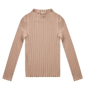 Rylee + Cru women’s long sleeve ribbed tee size Small